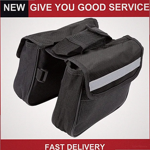 18x15x15cm Bike Saddlebag Bicycle Frame Bag Tool Pouch Pack Storage Bag