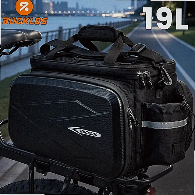 19L Waterproof Bike Rear Bag Durable Cycling Rear Camel Bag Bicycle Saddlebag US