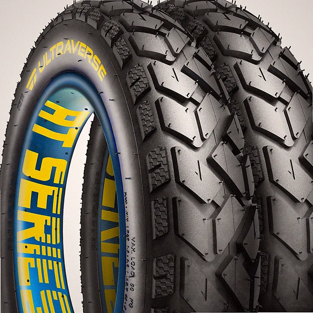 20" Fat Tire E-Bike - Durable All-Terrain Tread for MTB & Trail Adventures