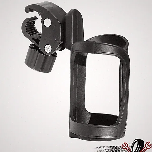 360° Bike Cup Holder Universal Drink Bottle Holder for Stroller Walker Wheelchai