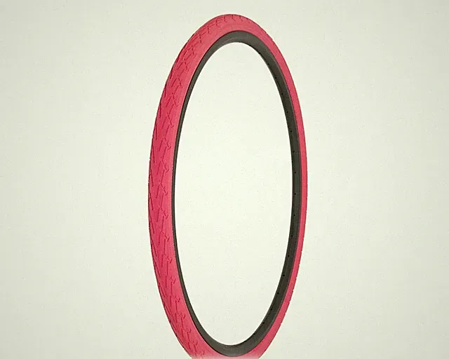ALTA 700 x 38c Pink Bicycle Tire Durable Wire Bead Urban Commuter City Tire.