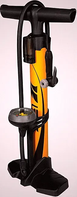 Bicycle Pump Durable Bike Floor Pump 17/24 Inch Smart Valve Head, 160 Psi, Autom