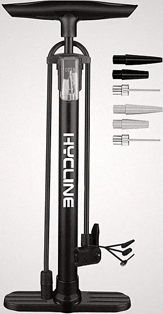 Bike Floor Pump 160 Psi with Gauge Bicycle Pump Air Ball Bike Pump High Pressure