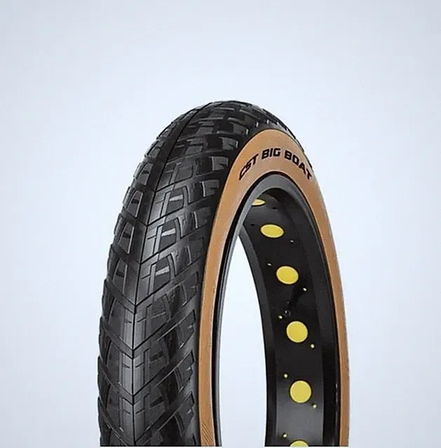 CST Big Boat 20x4.0 Wire Tire - Durable, Low-Resistance Fat Bike Wheel