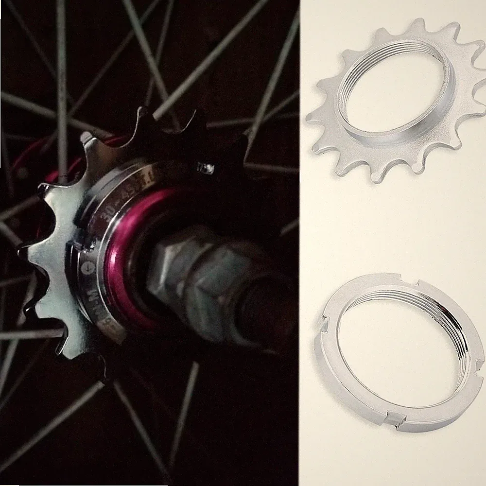 Durable Steel Single Speed Freewheel Flywheel Sprockets Parts For Fixed Gear