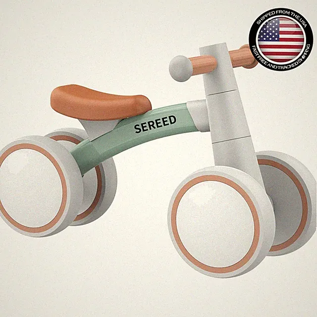 Durable Toddler Balance Bike for Ages 12-24 - Perfect First Birthday Gift