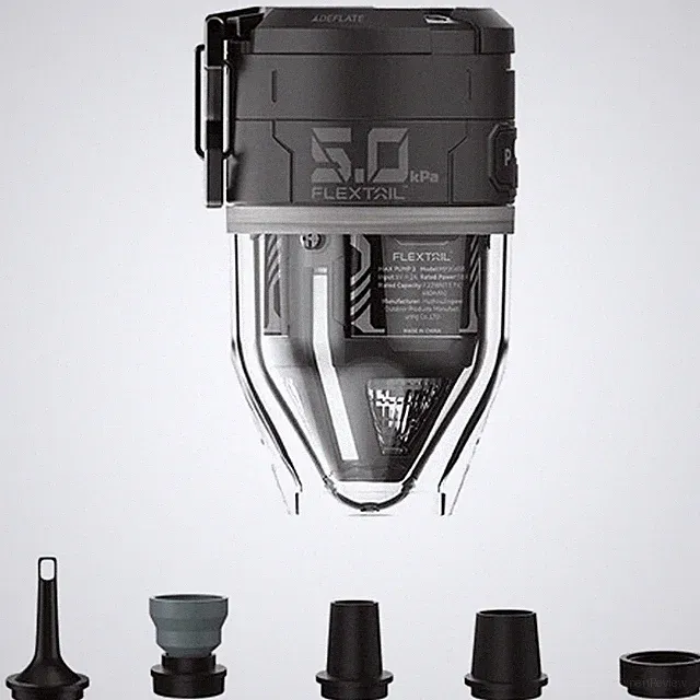 Flextail Max Pump 3 Black - Durable Bicycle Frame Pump with High-Pressure