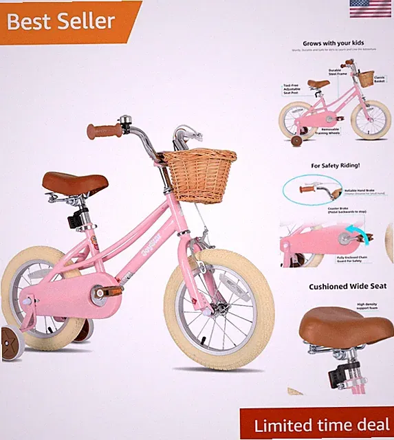 Girls Bike for 2-12 Old Toddlers and Kids, 12" 14" 16" 18“ 20" Retro Style K...