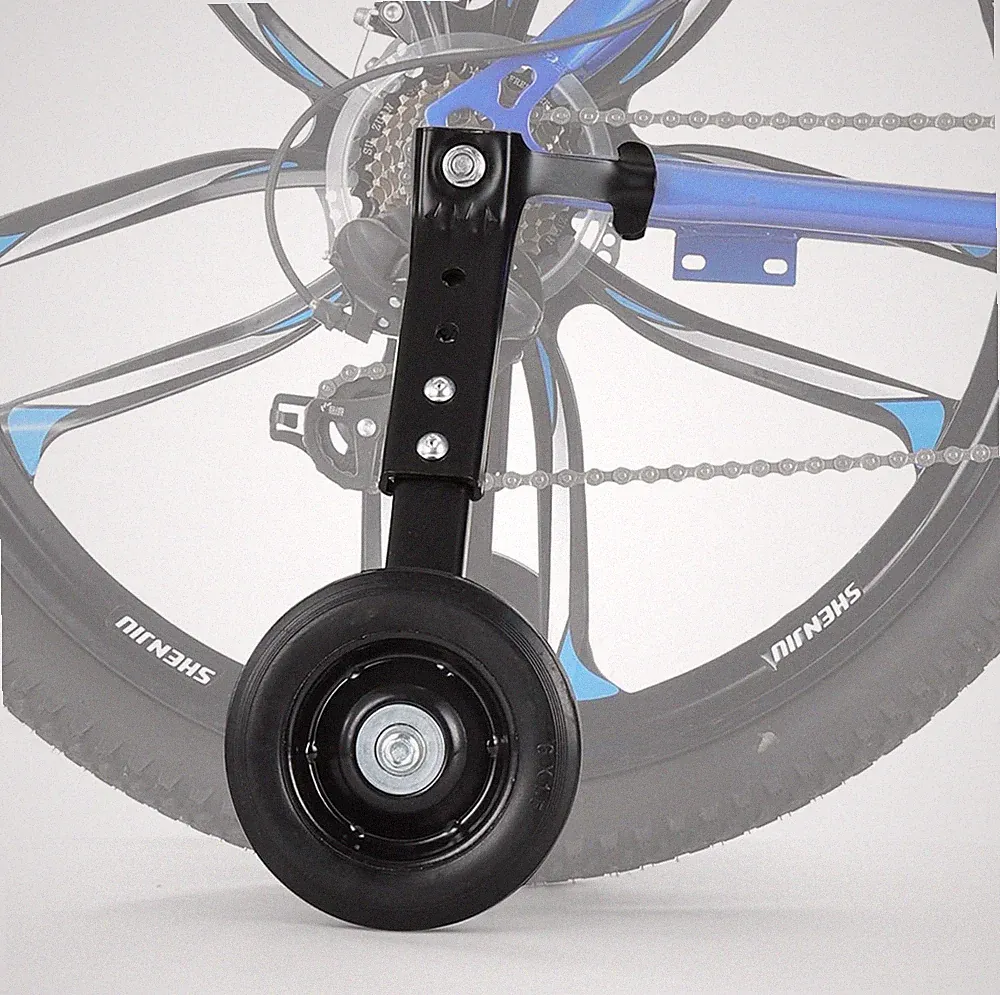 Heavy-Duty Bike Training Wheel for 24-26Inch Bicycles 300LB Capacity Rubber Used