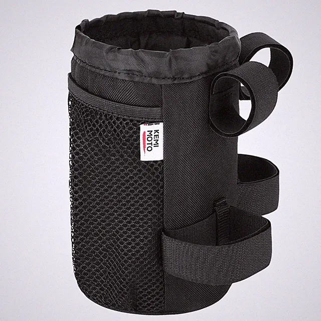 HeavyDuty Bicycle Cup Holder Mesh Pockets Phone Bag 1632oz for Bike Handlebars