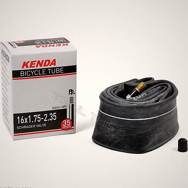 Kenda 16" x 1.75 2.125 2.35" Schrader Valve Inner Tube for Kids Bike / Stroller