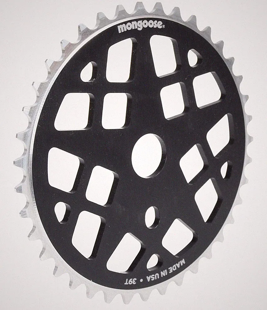 Mongoose® Motomag 39T X 1/8" BMX Bicycle Chainwheel - BLACK