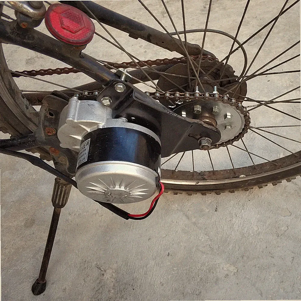 250W 24V Electric E-Bike Conversion Kit Brush Motor w/freewheel Motor Controller
