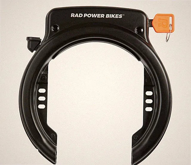 Rad Power Bikes Official Fat Tire Wheel Lock Bolt-On New ABUS 200-00322