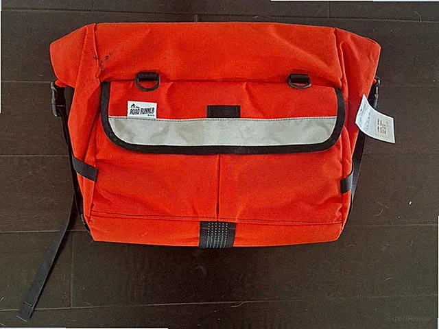 Road Runner Jumbo Jammer - Orange - Durable Bikepacking Bar Bag - New with marks