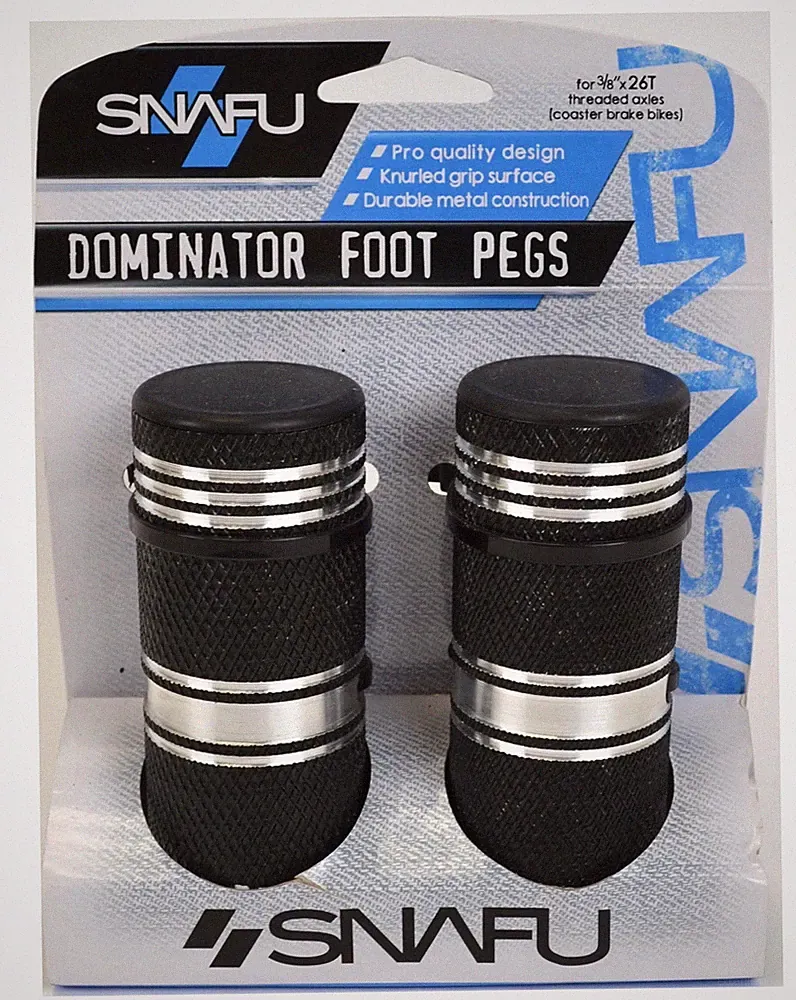 Snafu Dominator Bike Pegs for All Types (Durable)