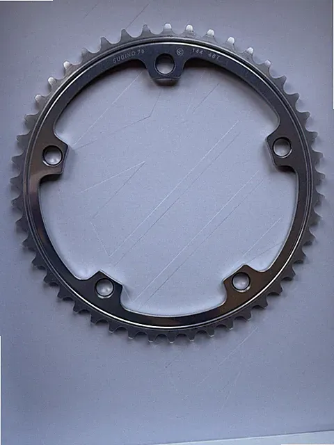 Sugino 75 Silver 46T Chainring for Track Bike Fixed Gear 144BCD