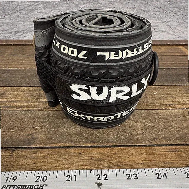 Surly Extra-Terrestrial Tire 700x41C 700C Black Tubeless Ready Touring 60tpi 41c