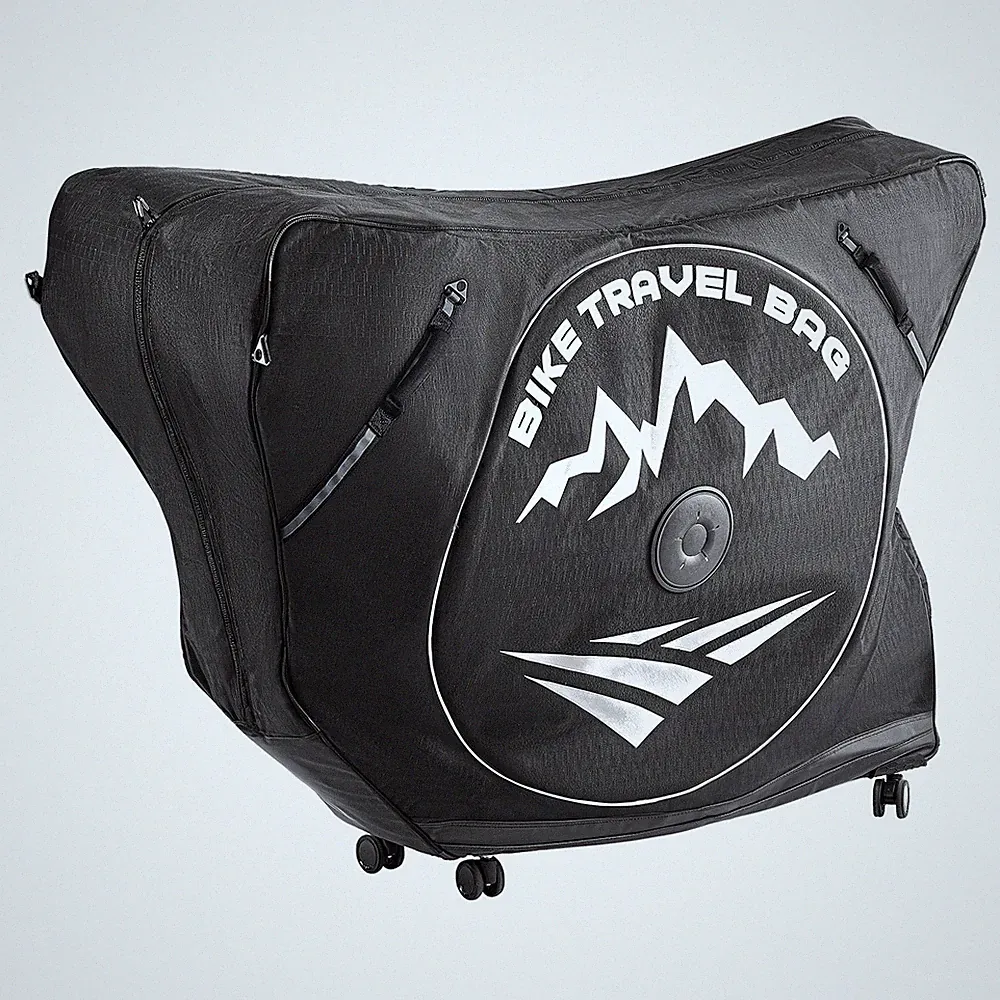 Triathlon Bike Travel Bag with TSA Lock & Dual Zipper - Secure, Durable Bicycle