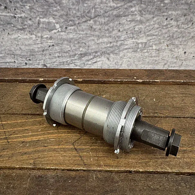 Vintage Kajita Adjustable Bottom Bracket 1.37x24 BSA 119.5mm Square Taper Tandem