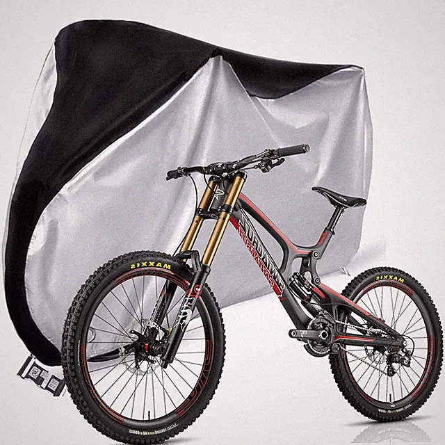 Waterproof Dustproof Bike Cover With Anti-Theft Lock Hole - Lightweight & Durabl