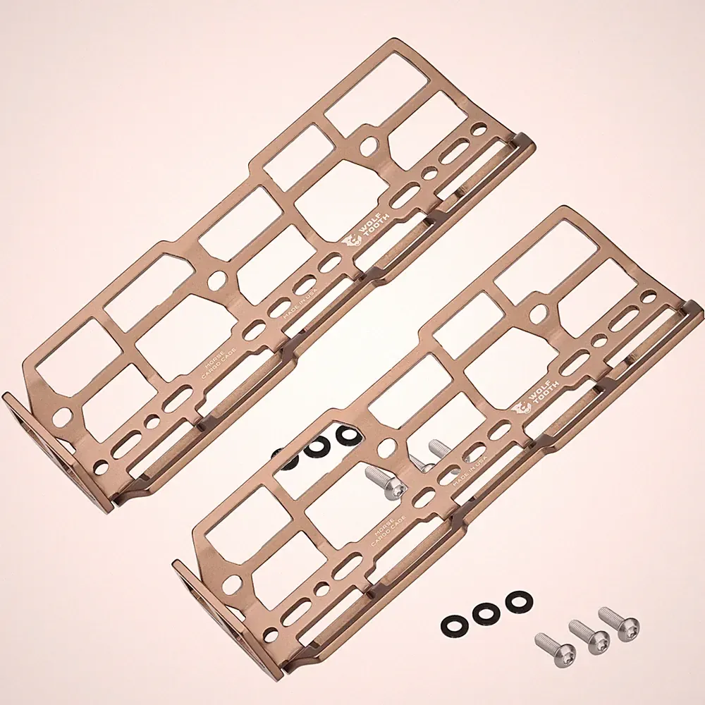 Wolf Tooth Morse Cargo Cage Bundle Durable Aluminum Bikepacking Gear